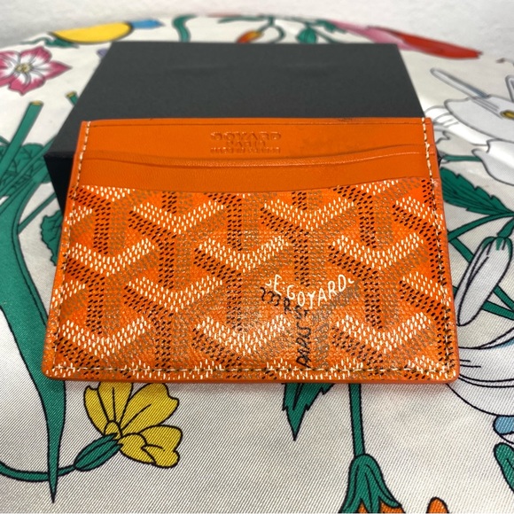 Goyard orange cardholder - Picture 2 of 2